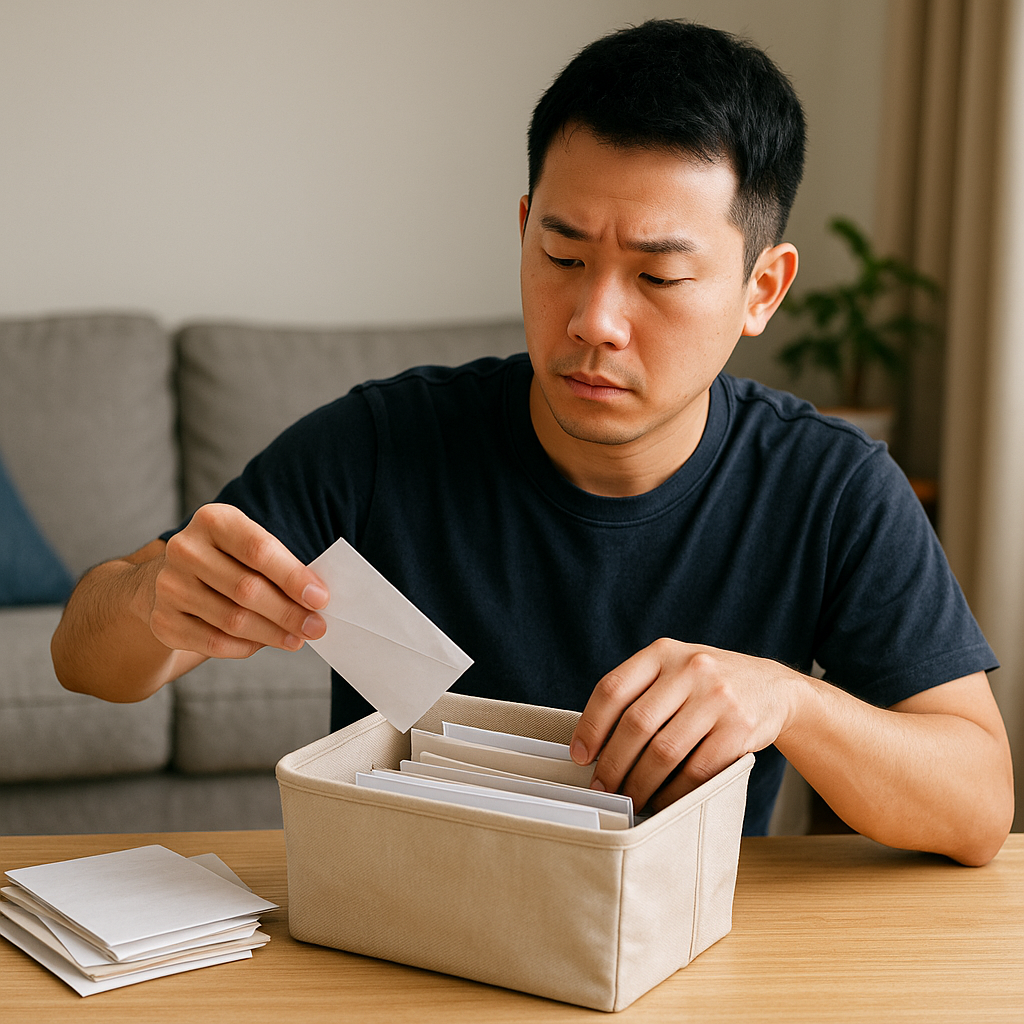 一人暮らしの郵便物をためないコツ｜今日からできる簡単整理ルールと片付け習慣