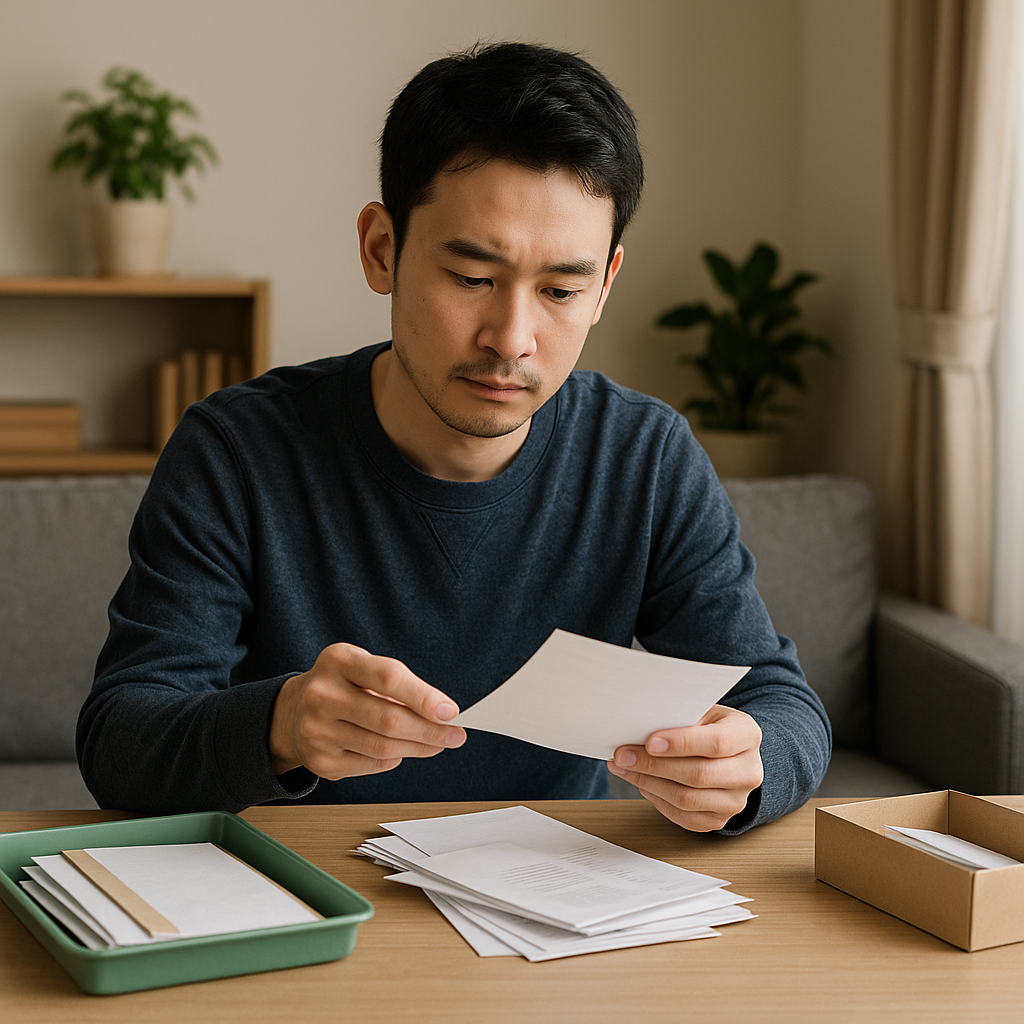 一人暮らしの郵便物をためないコツ｜今日からできる簡単整理ルールと片付け習慣