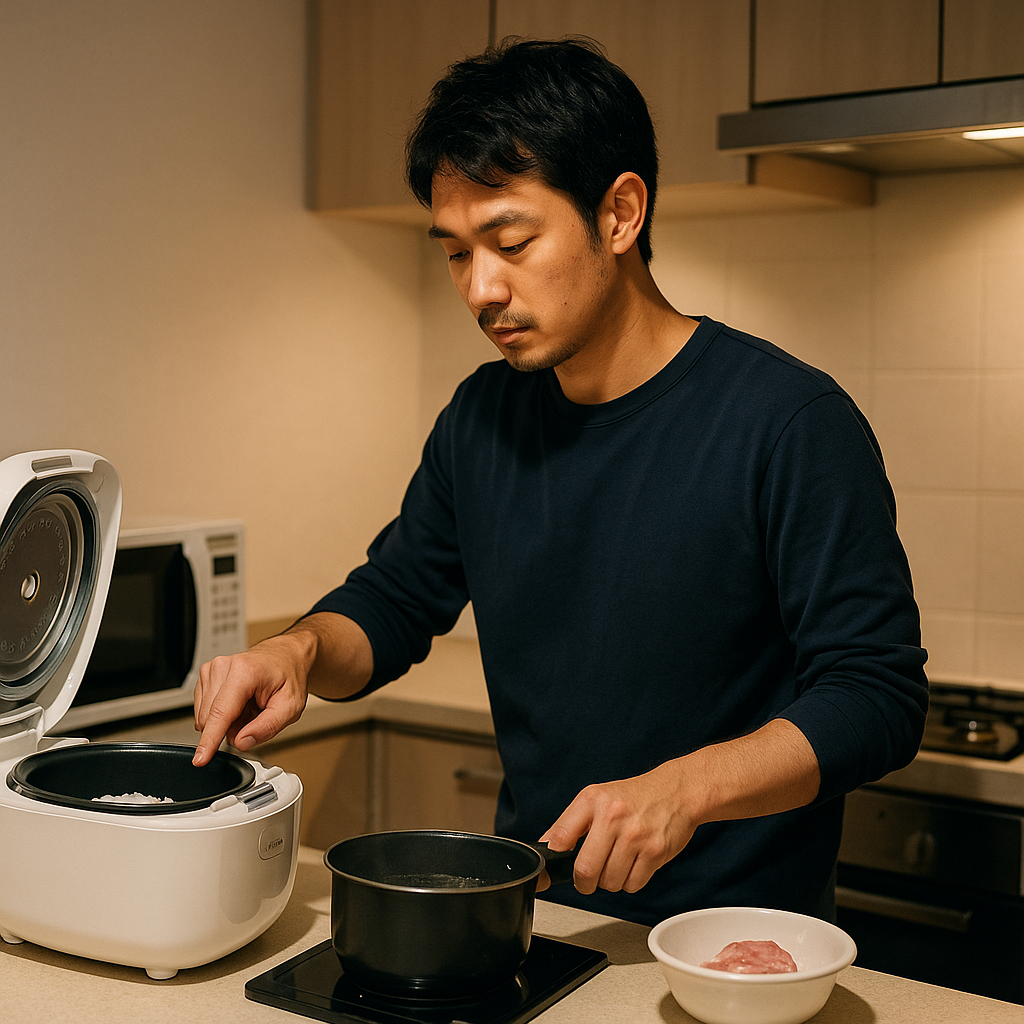 作り置きなしでも続く 平日ごはんの段取り術|忙しい一人暮らしをラクにする準備と時短のコツ