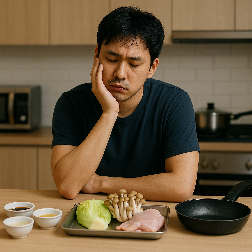 作り置きなしでも続く 平日ごはんの段取り術|忙しい一人暮らしをラクにする準備と時短のコツ